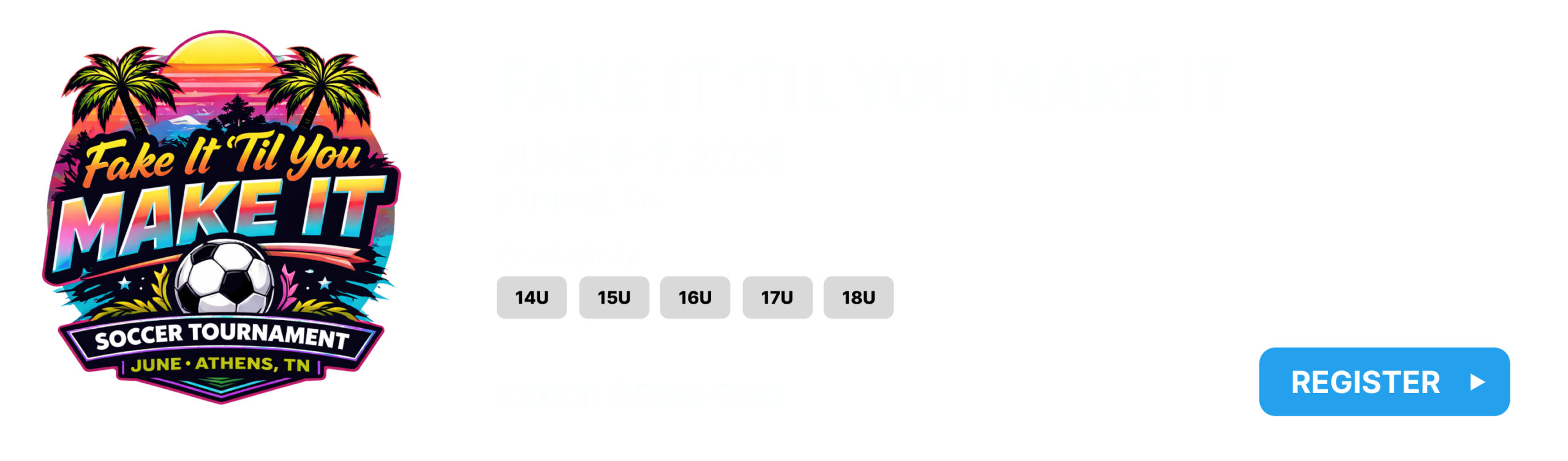 Fake It Til You Make It Banner